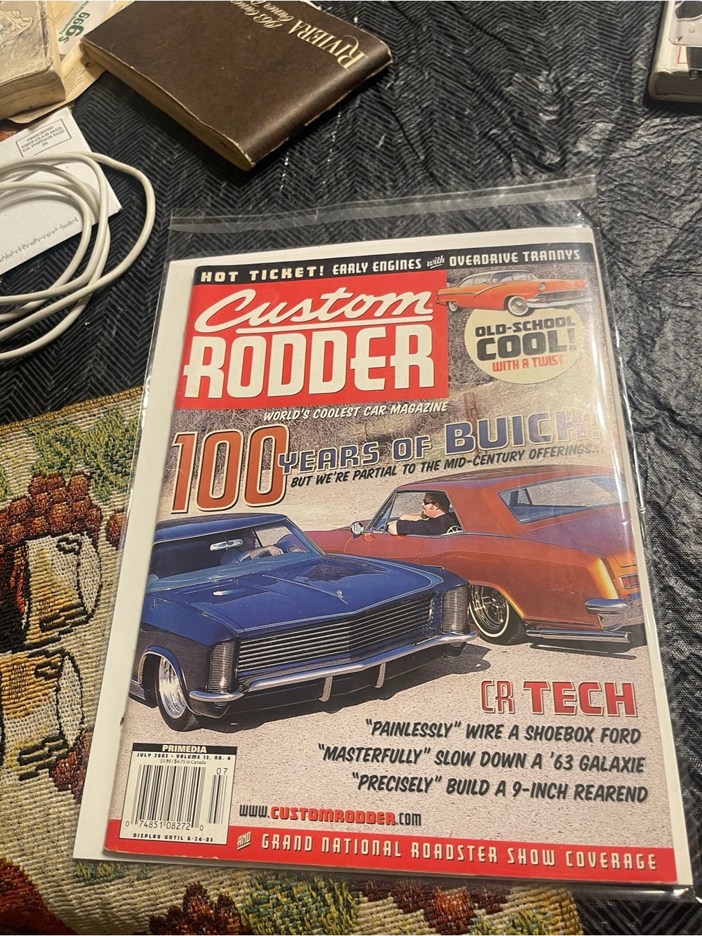 Custom Rodder July 2003, 100 Years of Buick, GNRS
